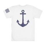 White Boat Dad Tee
