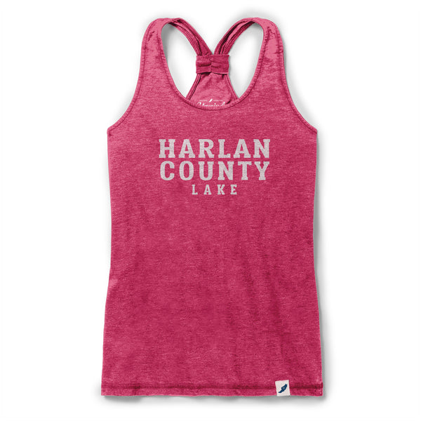 ORCHID HARLAN COUNTY RACERBACK TANK