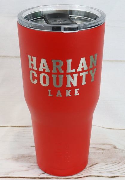 HARLAN COUNTY LAKE 30oz TUMBLER