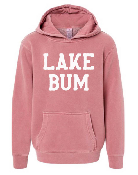 Youth Maroon Lake Bum Hoodie