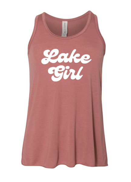 MAUVE LAKE GIRL YOUTH RACERBACK TANK