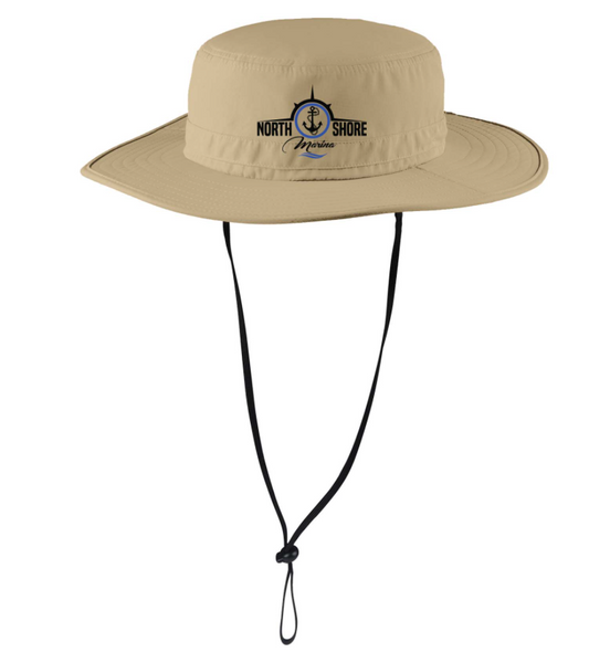 COFFEE CREAM NORTH SHORE MARINA DRAWSTRING BUCKET