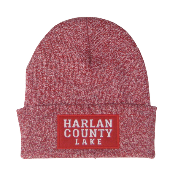 Heather Red Harlan Beanie